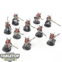 Adeptus Mechanicus - 10 x Skitarii Rangers - bemalt