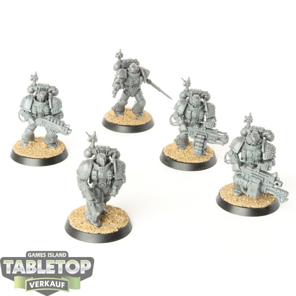 Deathwatch - 5 Veterans - unbemalt