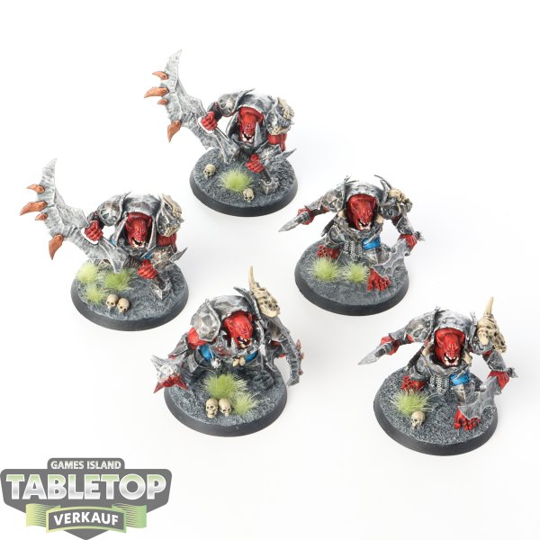 Orruk Warclans - 5 x Brutes - bemalt