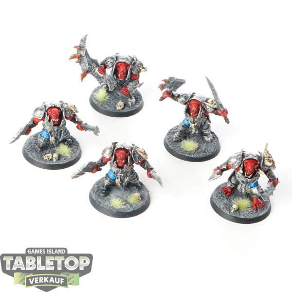 Orruk Warclans - 5 x Brutes - bemalt