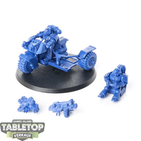 Space Marines - Space Marine Attack Bike - unbemalt