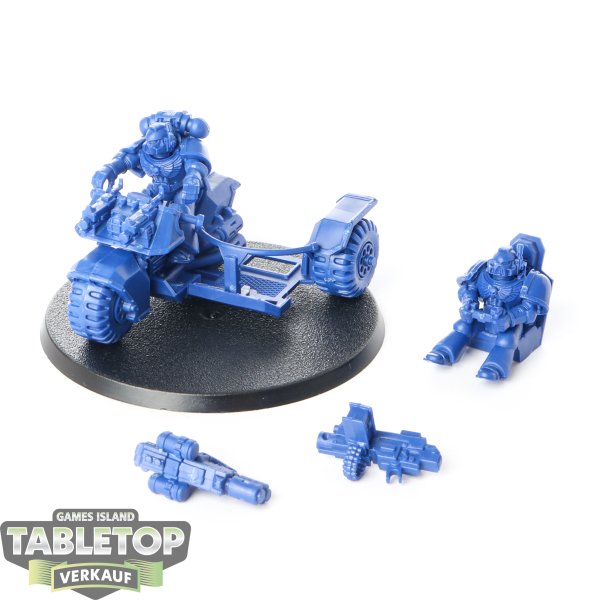 Space Marines - Space Marine Attack Bike - unbemalt