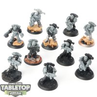 Space Marines - 10 x Tactical Squad - teilweise bemalt