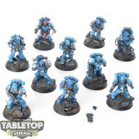 Ultramarines - 10 x Tactical Squad - gut bemalt