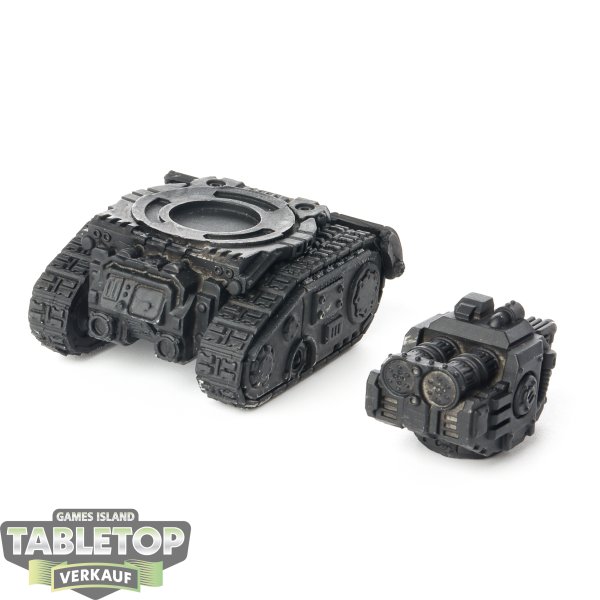 Space Marines - Legionary Heavy Weapon Platform model with Quad Heavy Thunder Gun - grundiert