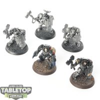 Space Marines - 5 Terminator Assault Squad - teilweise...