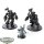 Adeptus Mechanicus - 2 x Kastelan Robots - teilweise bemalt