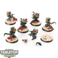 Gloomspite Gitz - 6 x Sneaky Snufflers - bemalt