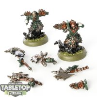 Cryx - Bane Thrall Officer and Standard - bemalt