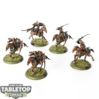 Cryx - 5 x Bane Riders - bemalt