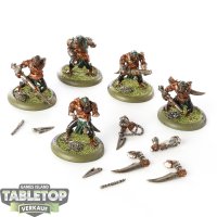 Cryx - 5 x Black Ogrun Boarding Party - bemalt