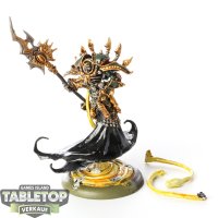 Cryx - Epic Cryx Warcaster Lich Lord Asphyxious - bemalt