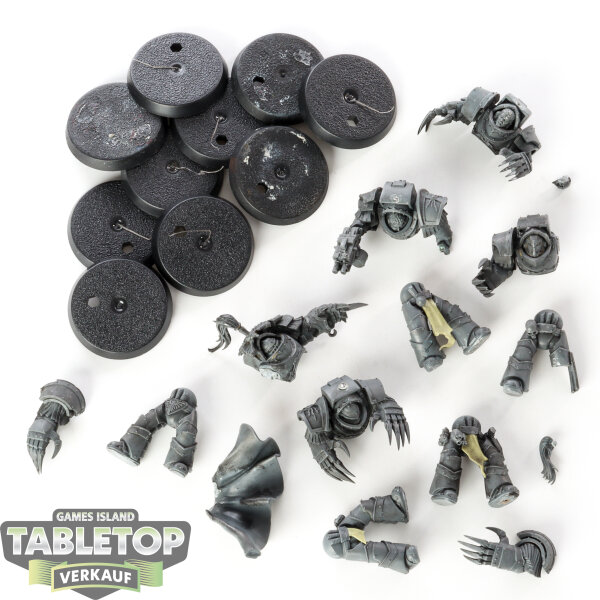 Horus Heresy - 5x Legion Cataphractii Terminator  - grundiert