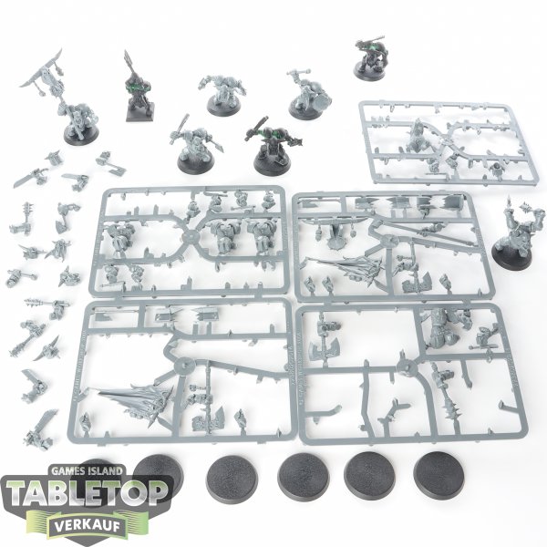 Orruk Warclans - 15x Orruk Ardboys (Classic) - teilweise gebaut