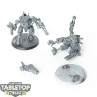 Tau Empire - 2x XV8 Crisis - unbemalt