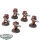 Space Marines - 5x Primaris Hellbasters - bemalt