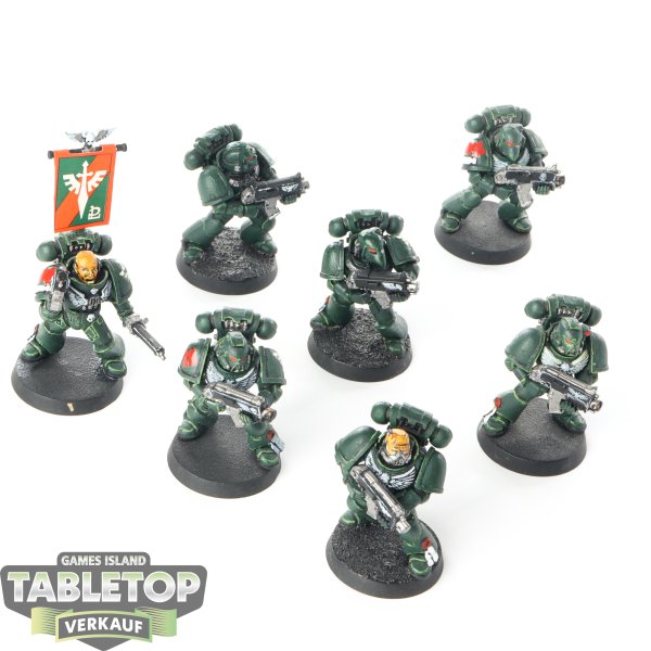 Dark Angels - 7 Tactical Squad - bemalt