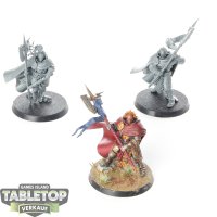 Stormcast Eternals - 3 x Praetors - teilweise bemalt