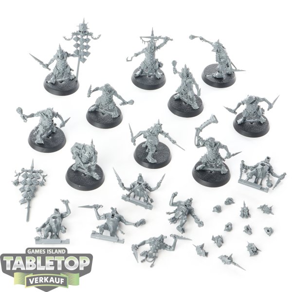 Orruk Warclans - 10 x Hobgrot Slittaz - unbemalt