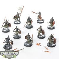 Soulblight Gravelords - 10 Deathrattle Skeletons - bemalt