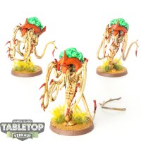 Tyraniden - 3x Venomthropes - bemalt