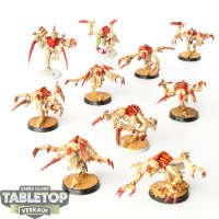 Genestealer Cults - 10 x Genestealers klassisch - bemalt