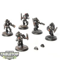 Raven Guard - 5x Assault Squad klassisch - bemalt