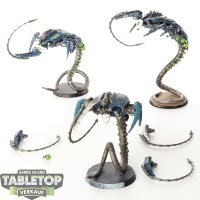 Necrons - 3 Canoptek Wraiths - bemalt