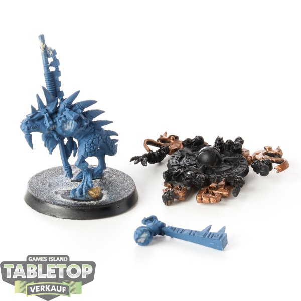 Seraphon - Saurus Astrolith Bearer - teilweise bemalt