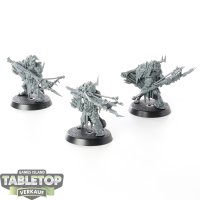 Orruk Warclans - 3 Man-skewer Boltboyz - unbemalt