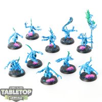 Chaos Daemons - 10x Pink Horrors of Tzeentch - bemalt