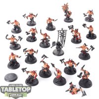 Blades of Khorne - 20 x Bloodreavers - teilweise bemalt