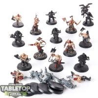 Blades of Khorne - 18 x Bloodreavers - teilweise bemalt