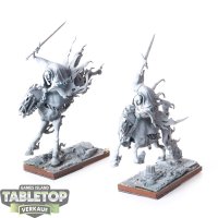 Nighthaunt - 2 x Dreadblade Harrows - teilweise bemalt