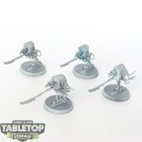 Nighthaunt - 4x Glaivewraith Stalkers - grundiert