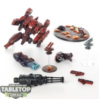 Tau Empire - XV104 Riptide Battlesuit - bemalt