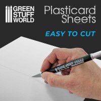 Green Stuff World - Styrene sheets 1.5 mm Pack x3