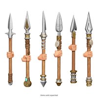 Green Stuff World - 3D printed set - Dwarf Spears