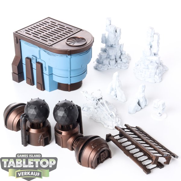 Gelände - Take Cover Terrain Pack  - teilweise bemalt