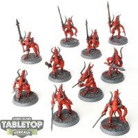 Blades of Khorne - 10 x Daemons Of Khorne Bloodletters -...