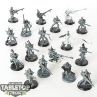 Drukhari - 17 Kabalite Warriors - teilweise bemalt