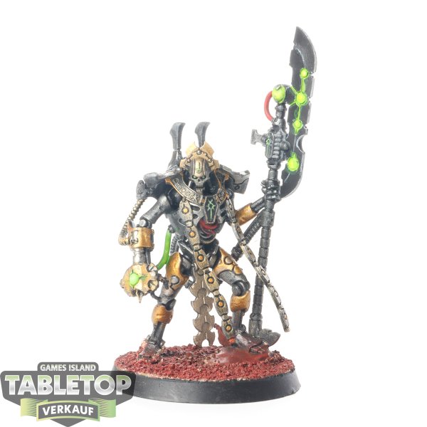 Necrons - Overlord with Tachyon Arrow - bemalt