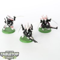 Tyraniden - 3x Tyranid Warriors - bemalt