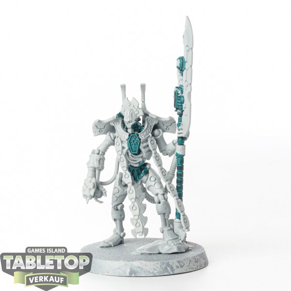 Necrons - Overlord with Tachyon Arrow - teilweise bemalt