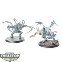 Beasts of Chaos - 2 x Chaos Spawn - teilweise bemalt