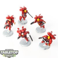 Blood Angels - 5 x Jump Pack Intercessors - teilweise bemalt