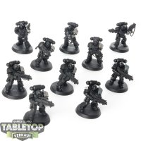 Deathwatch - 10 x Intercessors - teilweise bemalt