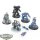 Deathwatch - 5 x Terminator Squad klassisch - teilweise bemalt