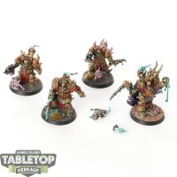 Death Guard - 4x Lord Felthius and the Tainted Cohort -...