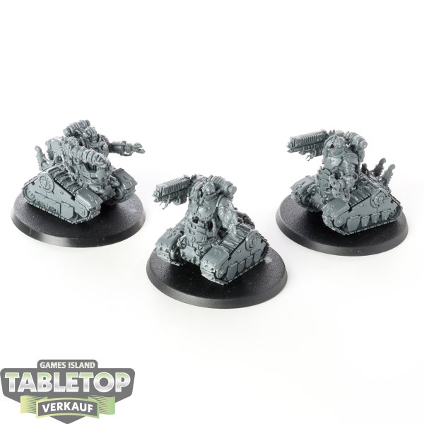 Adeptus Mechanicus - 3x Kataphron Breachers - unbemalt